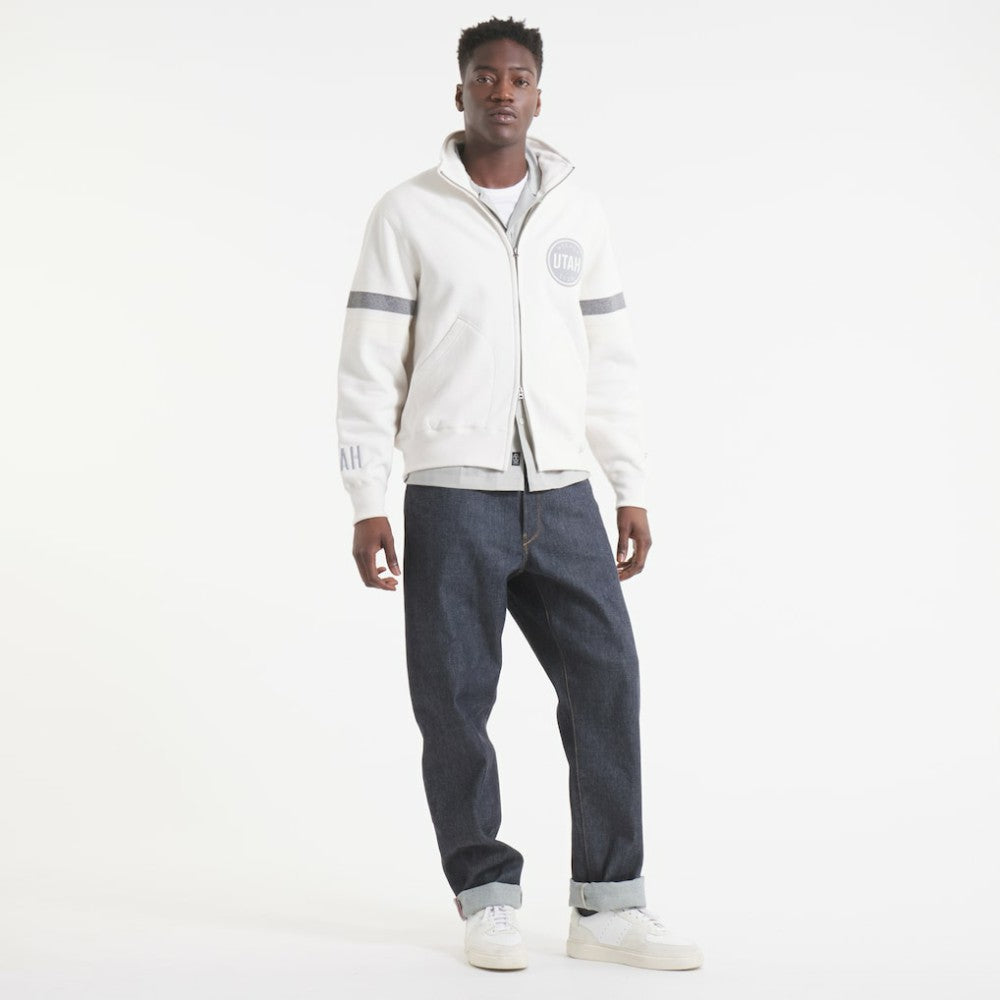 NHL Utah Mammoth Todd Snyder by Fanatics Full-Zip Fleece - White