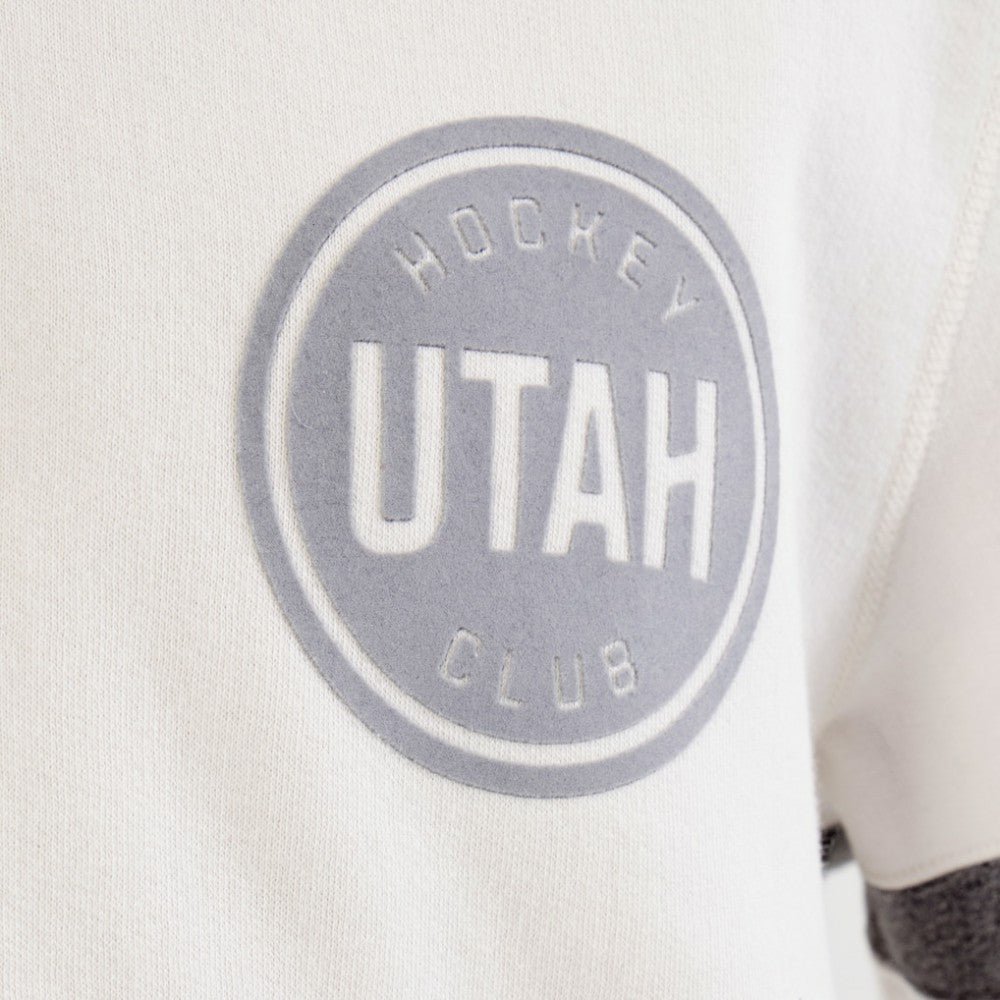 NHL Utah Mammoth Todd Snyder by Fanatics Full-Zip Fleece - White