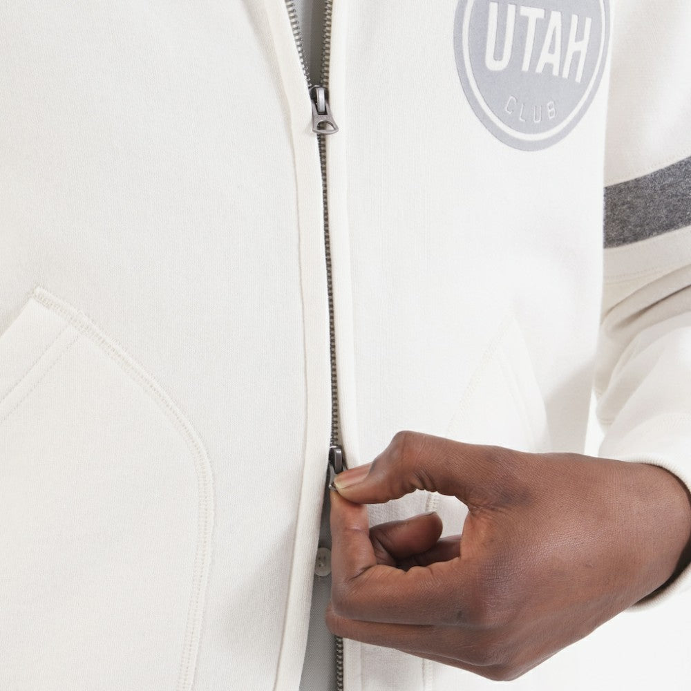 NHL Utah Mammoth Todd Snyder by Fanatics Full-Zip Fleece - White