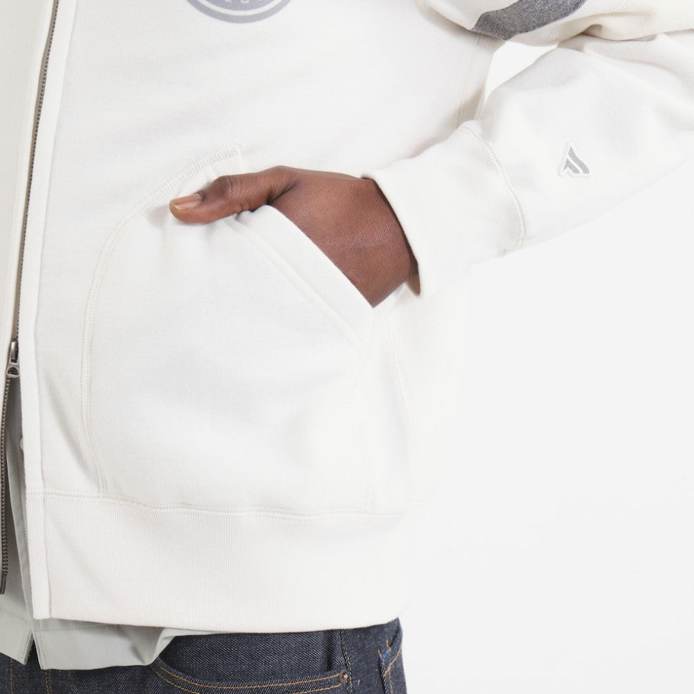 NHL Utah Mammoth Todd Snyder by Fanatics Full-Zip Fleece - White