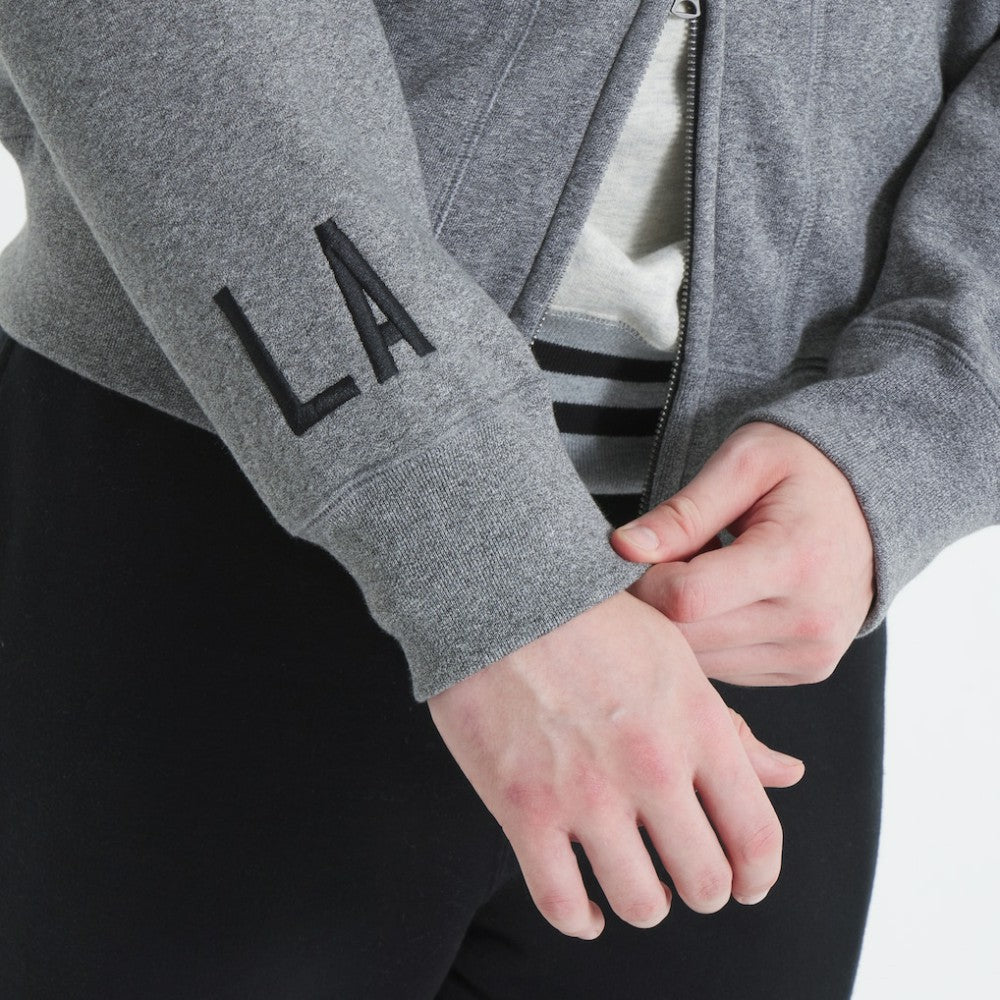 NHL Los Angeles Kings Todd Snyder by Fanatics Full-Zip Fleece - Dark Heather Gray