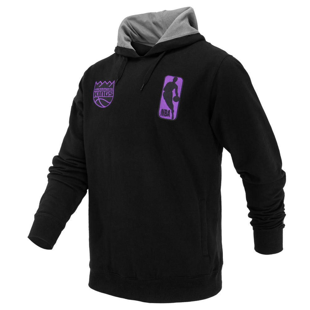 Sacramento Kings FISLL Unisex Logoman Shadow Collection Pullover Hoodie Black