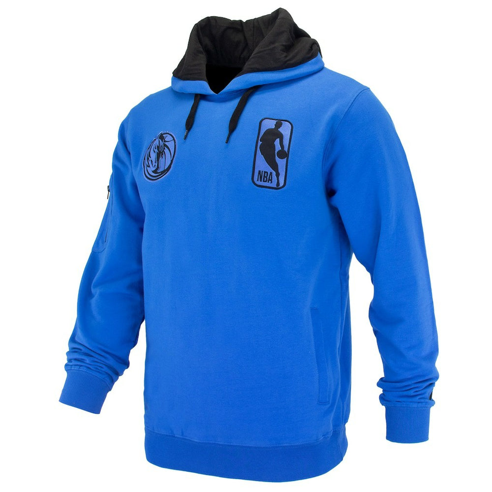 Dallas Mavericks FISLL Unisex Logoman Shadow Collection Pullover Hoodie Royal