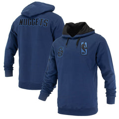 Denver Nuggets FISLL Unisex Logoman Shadow Collection Pullover Hoodie Navy