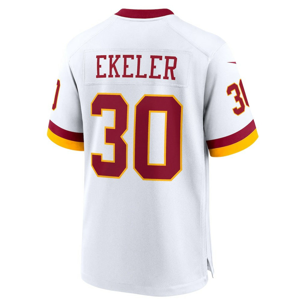 Austin Ekeler Washington Commanders Game Super Bowl Era Jersey White
