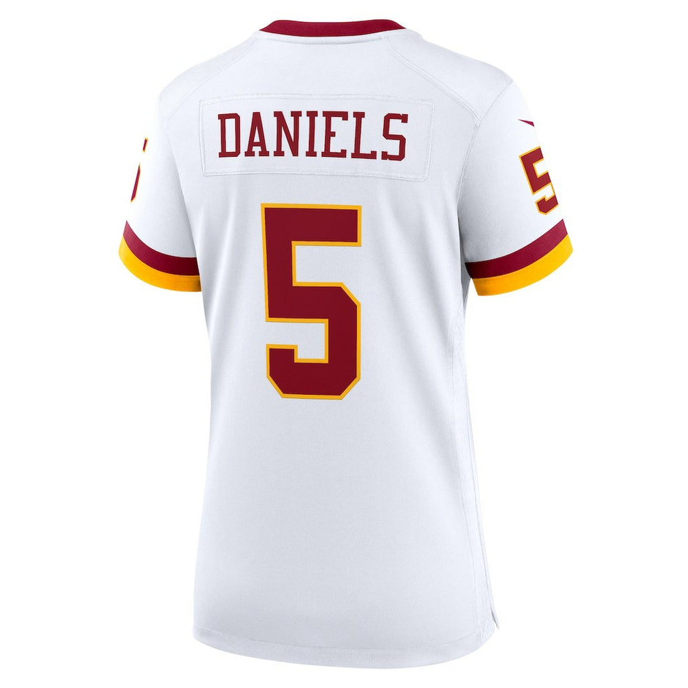 Jayden Daniels Washington Commanders Women's Game Super Bowl Era Jersey White