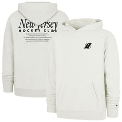 NHL New Jersey Devils '47  Foundation Pullover Hoodie - Natural