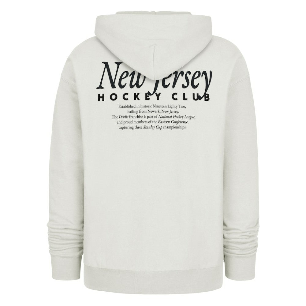 NHL New Jersey Devils '47  Foundation Pullover Hoodie - Natural