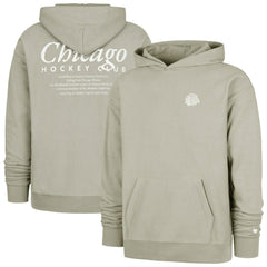 NHL Chicago Blackhawks '47  Foundation Pullover Hoodie - Gray
