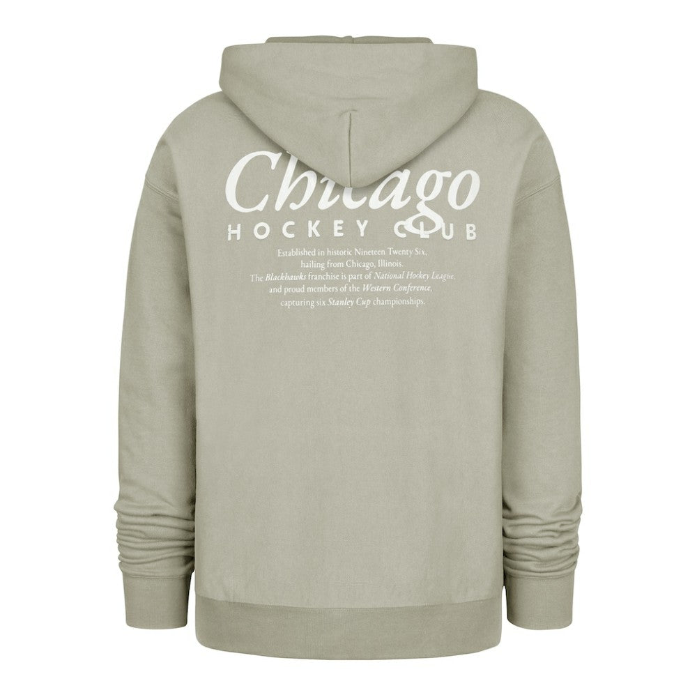 NHL Chicago Blackhawks '47  Foundation Pullover Hoodie - Gray