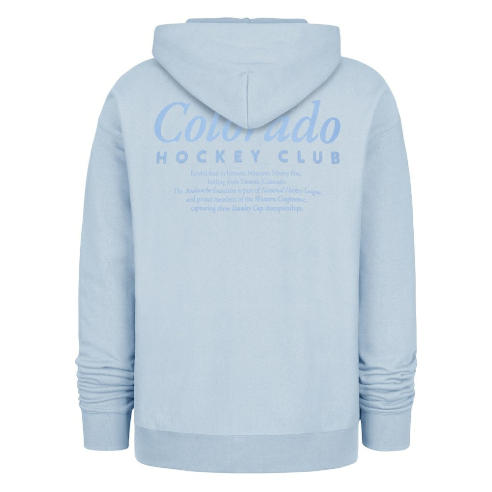 NHL Colorado Avalanche '47  Foundation Pullover Hoodie - Light Blue