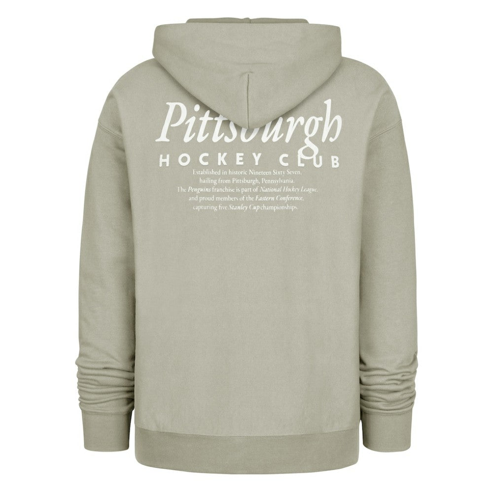 NHL Pittsburgh Penguins '47  Foundation Pullover Hoodie - Gray