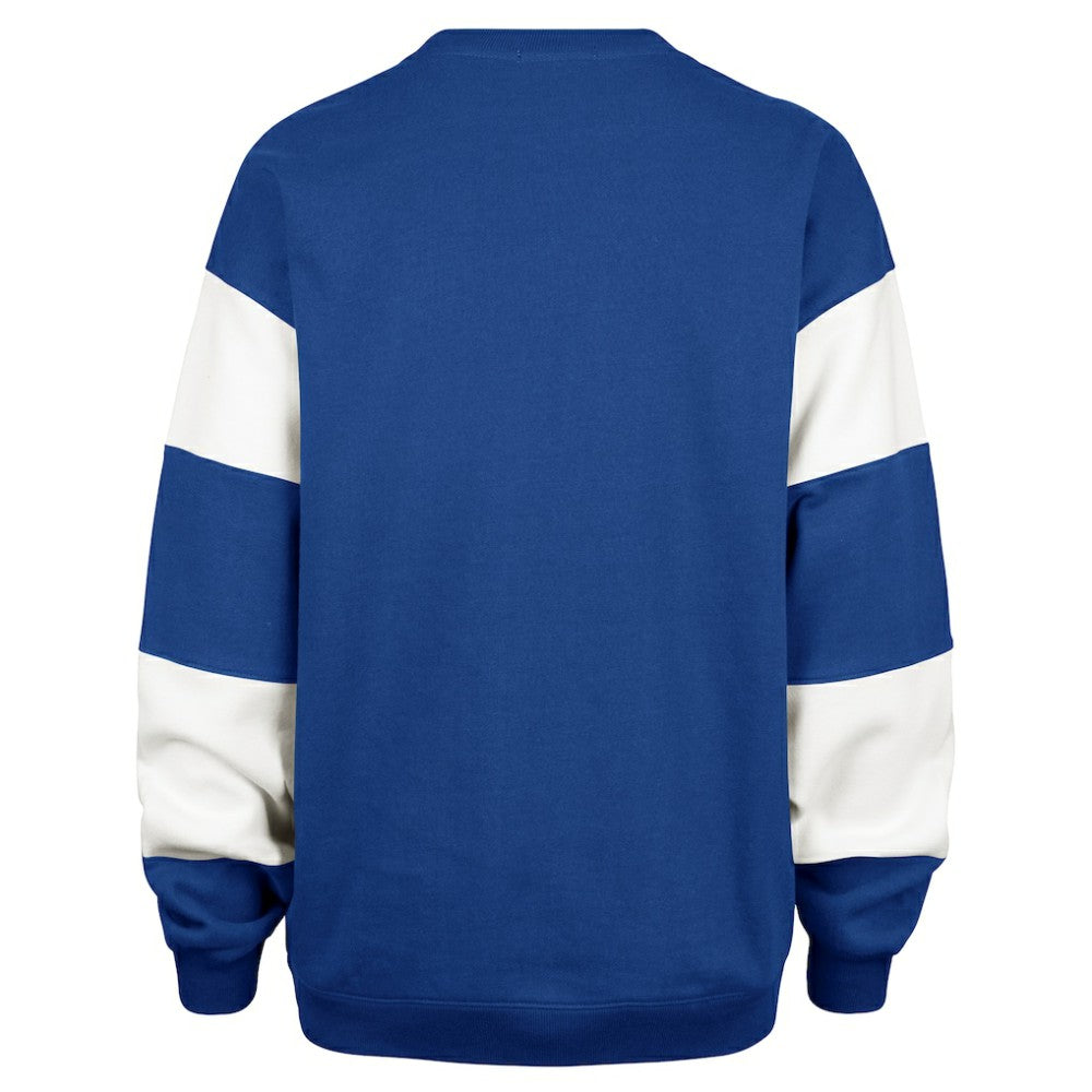 NHL Tampa Bay Lightning '47 Women's Eephus Barred Pullover Sweatshirt - Blue