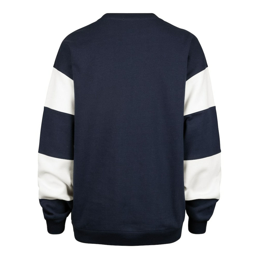 NHL New York Rangers '47 Women's Eephus Barred Pullover Sweatshirt - Navy