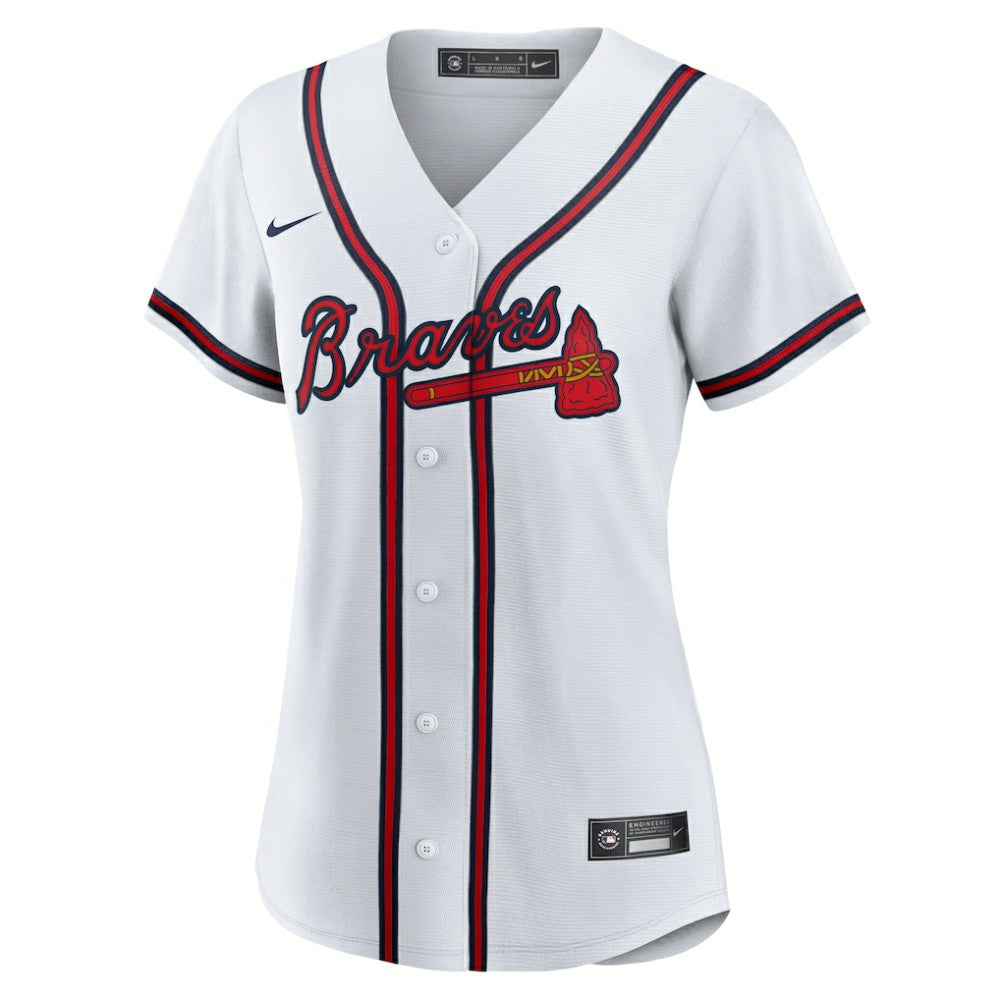 Austin Riley Atlanta Braves Nike Women's Home Replica Jersey - White Jerseys