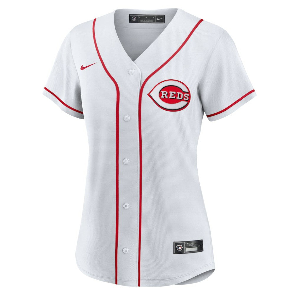 Tyler Stephenson Cincinnati Reds Nike Women's Home Replica Jersey - White Jerseys