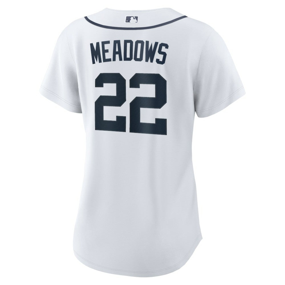 Parker Meadows Detroit Tigers Nike Women's Home Replica Jersey - White Jerseys