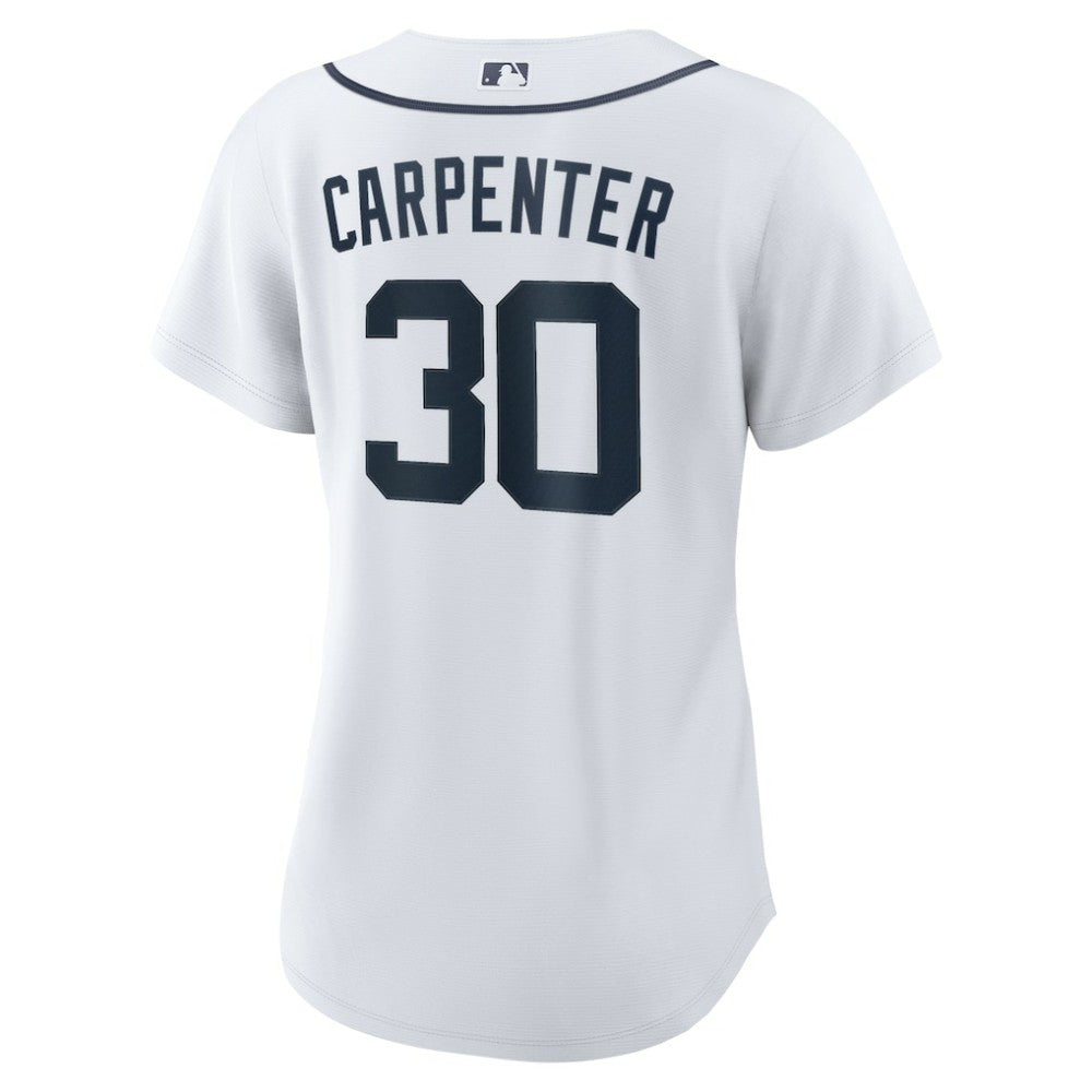 Kerry Carpenter Detroit Tigers Nike Women's Home Replica Jersey - White Jerseys