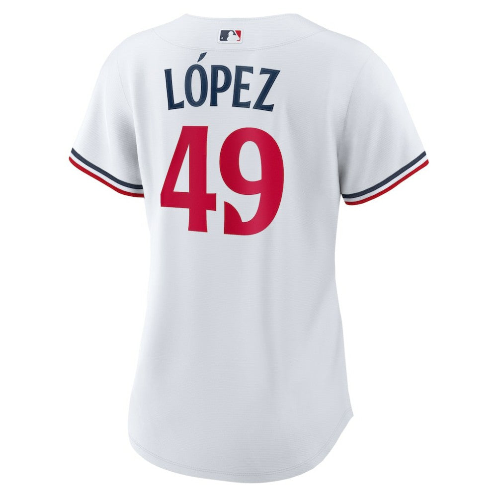 Pablo Lopez Minnesota Twins Nike Women's Home Replica Jersey - White Jerseys