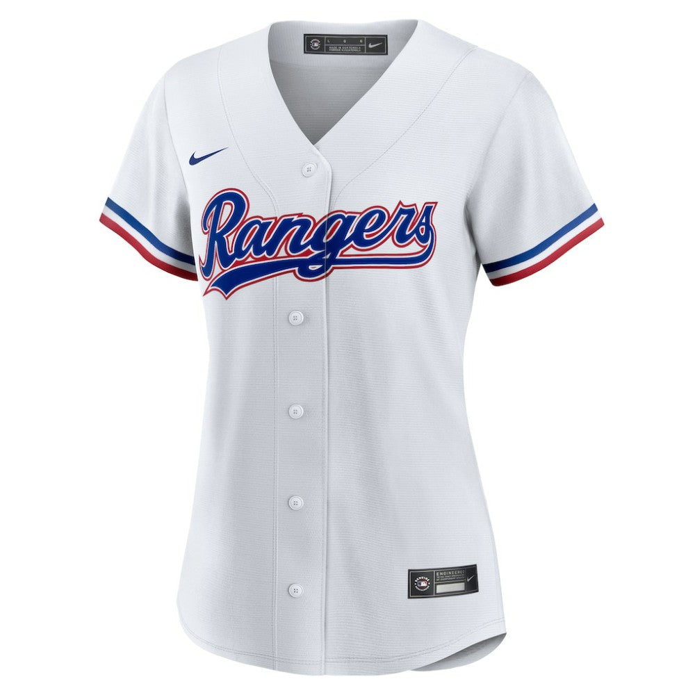 Wyatt Langford Texas Rangers Nike Women's Home Replica Jersey - White Jerseys