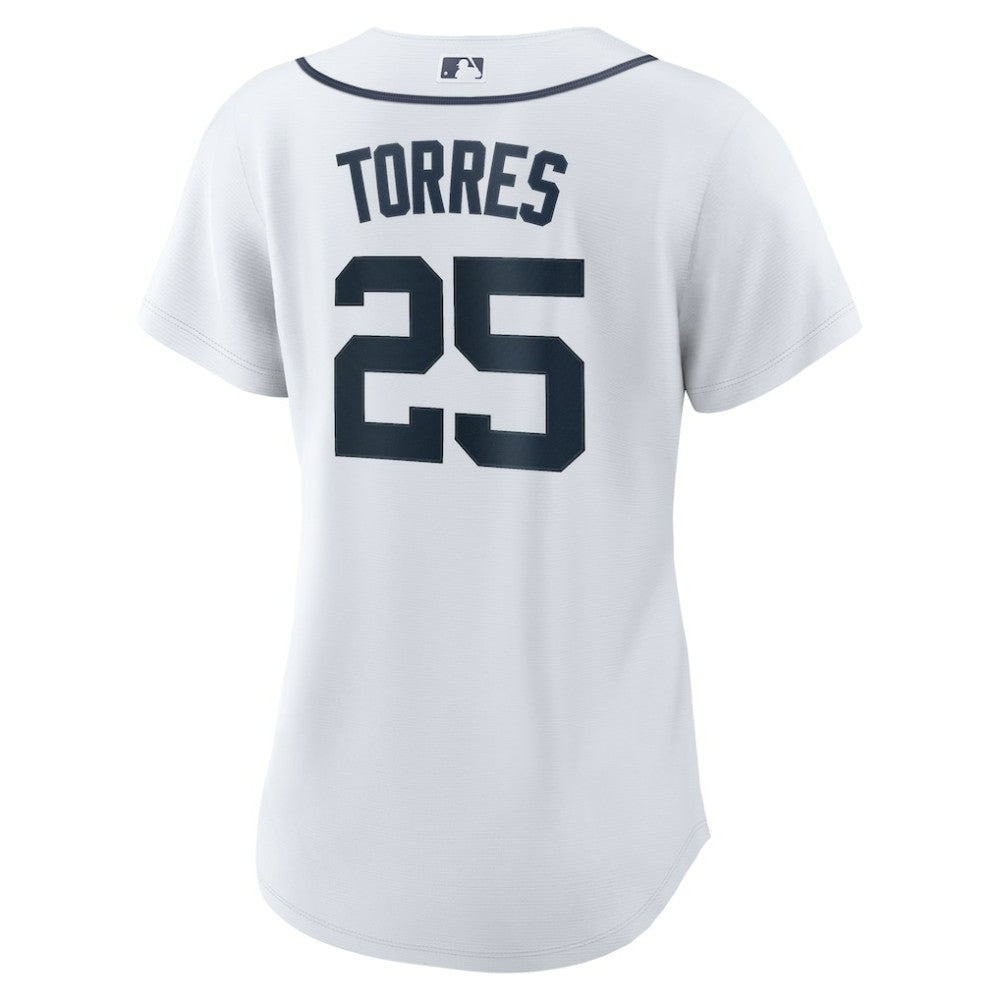 Gleyber Torres Detroit Tigers Nike Women's Home Replica Jersey - White Jerseys