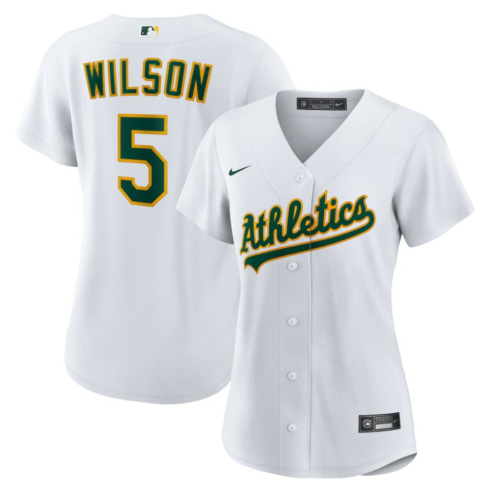 Jacob Wilson Athletics Nike Women's Home Replica Jersey - White Jerseys