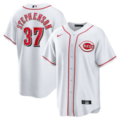Tyler Stephenson Cincinnati Reds Nike Home Replica Jersey - White Jerseys