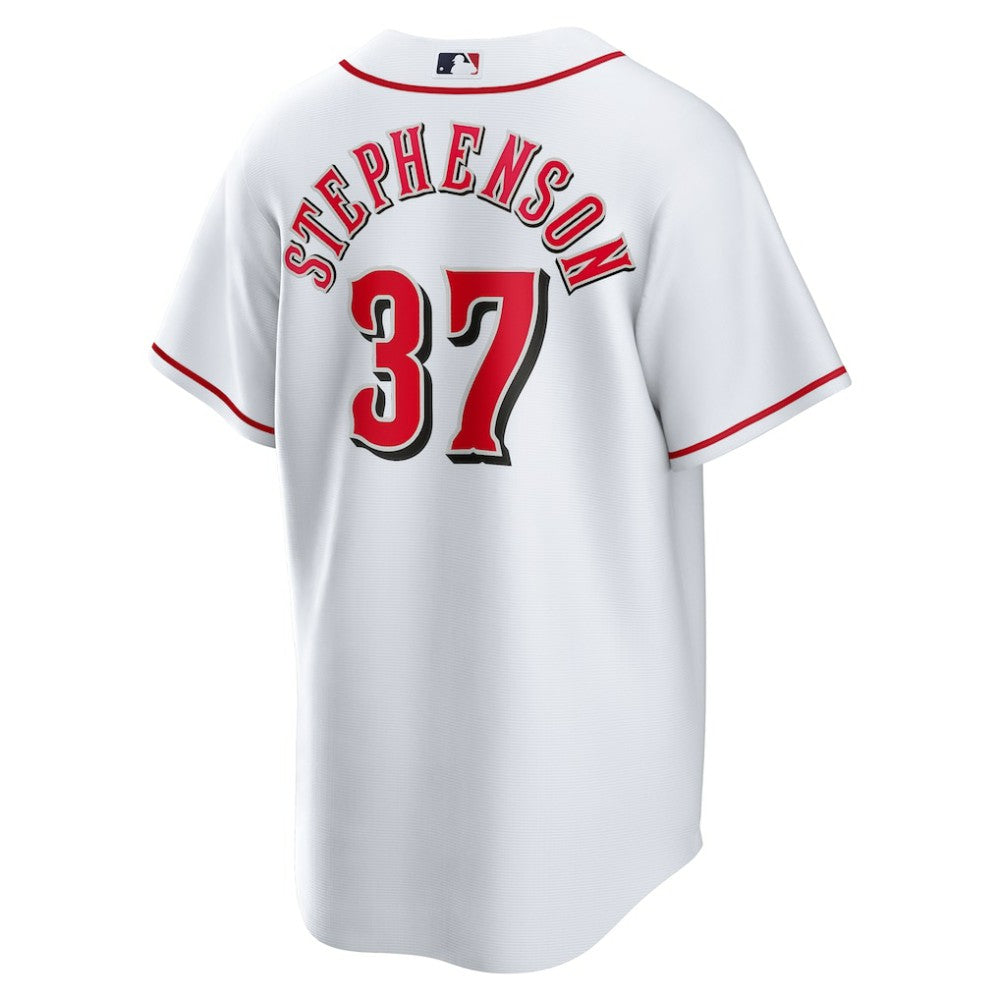 Tyler Stephenson Cincinnati Reds Nike Home Replica Jersey - White Jerseys