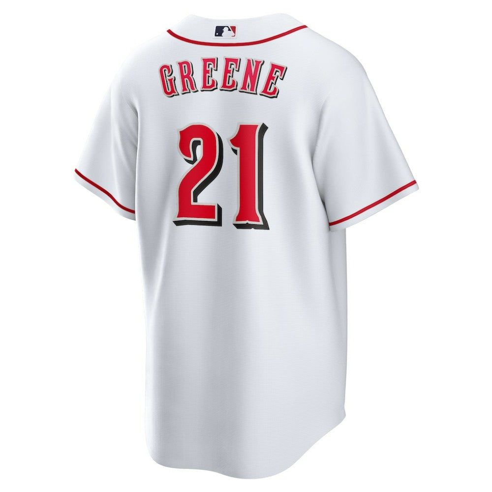 Hunter Greene Cincinnati Reds Nike Home Replica Jersey - White Jerseys