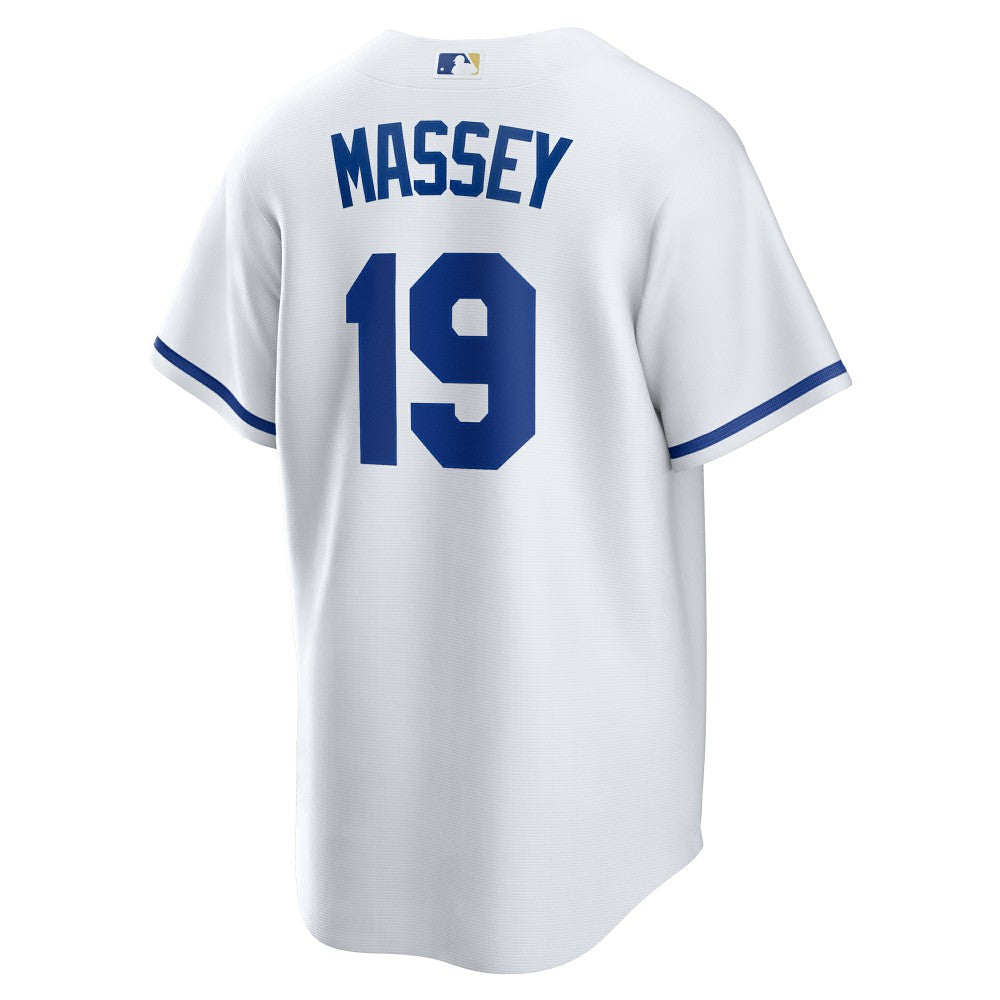 Michael Massey Kansas City Royals Nike Home Replica Jersey - White Jerseys