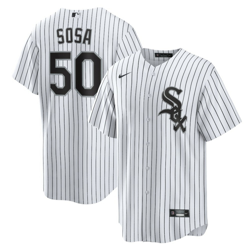 Lenyn Sosa Chicago White Sox Nike Home Replica Jersey - White Jerseys