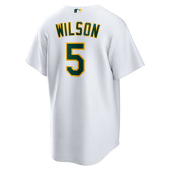 Jacob Wilson Athletics Nike Home Replica Jersey - White Jerseys