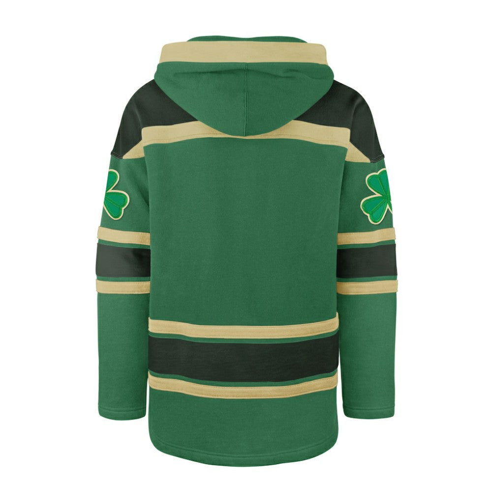NHL New York Islanders '47 St. Patrick's Day McLucky Superior Lacer Pullover Hoodie - Kelly Green
