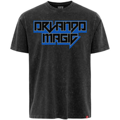 Orlando Magic Sportiqe Unisex Rock & Roll Collection Angus Premium Mineral Wash T-Shirt Black