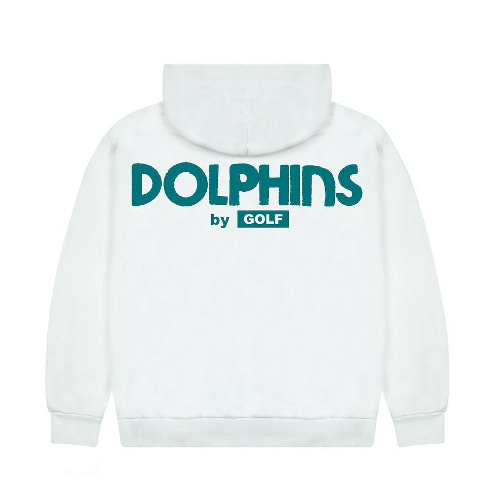 Miami Dolphins GOLF WANG Cutout Hoodie White