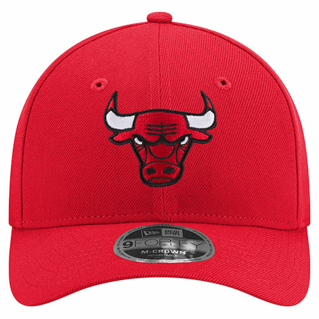 Chicago Bulls 9FORTY Stock M-Crown Adjustable Hat Red