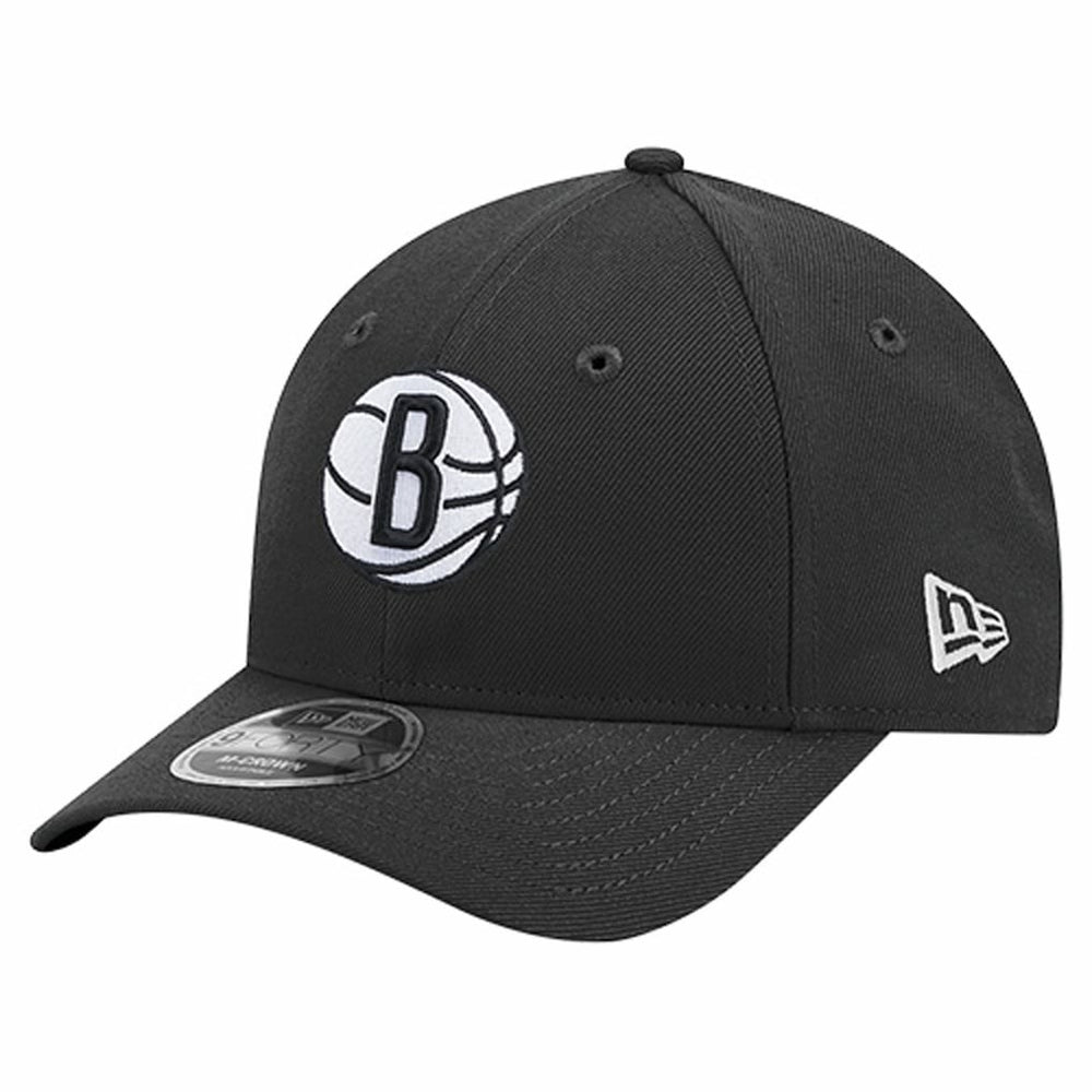 Brooklyn Nets 9FORTY Stock M-Crown Adjustable Hat Black