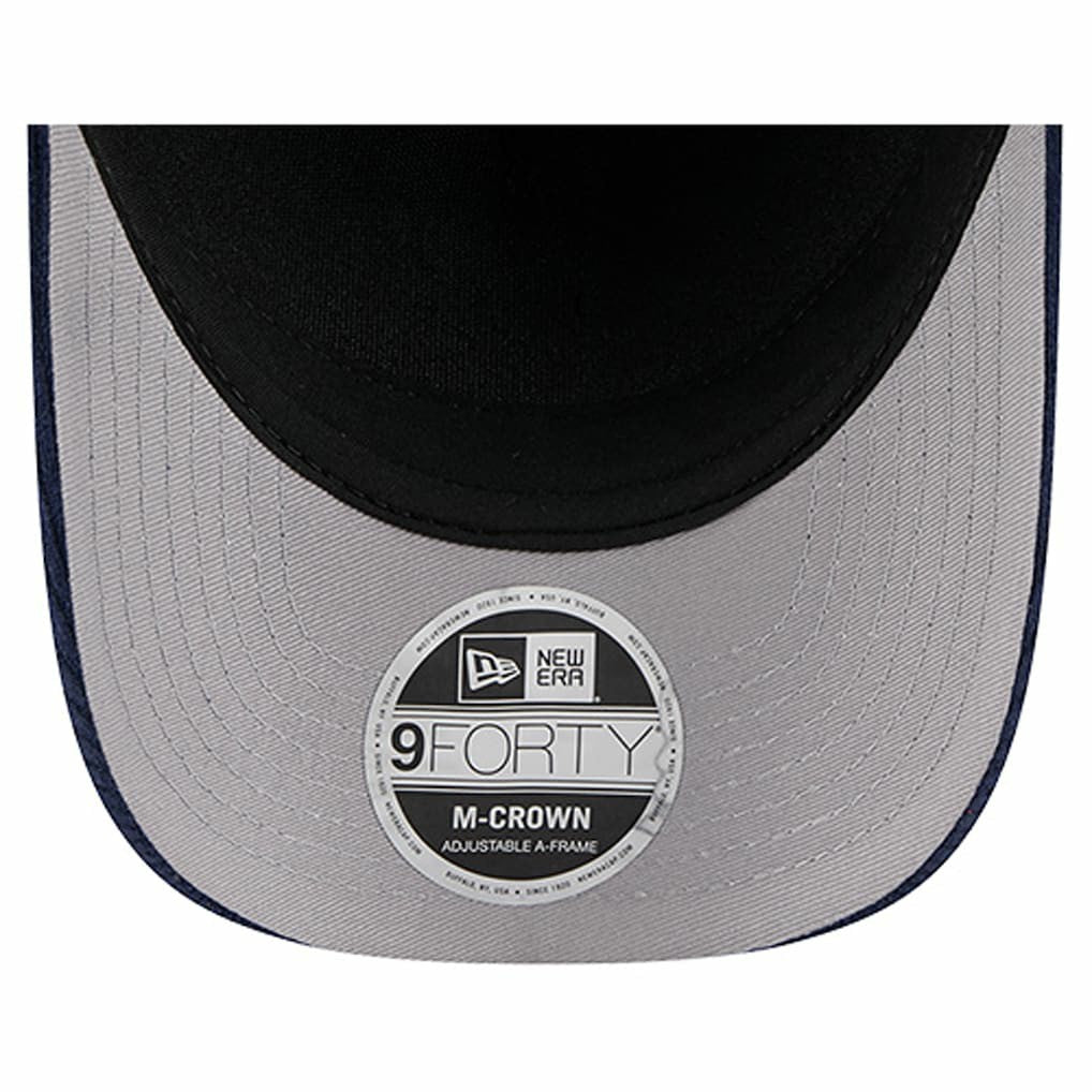Chicago Bulls 9FORTY Stock M-Crown Adjustable Hat Black