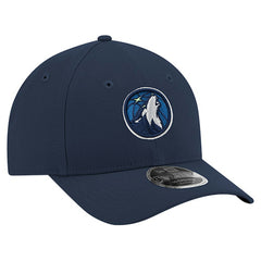Minnesota Timberwolves 9FORTY Stock M-Crown Adjustable Hat Navy