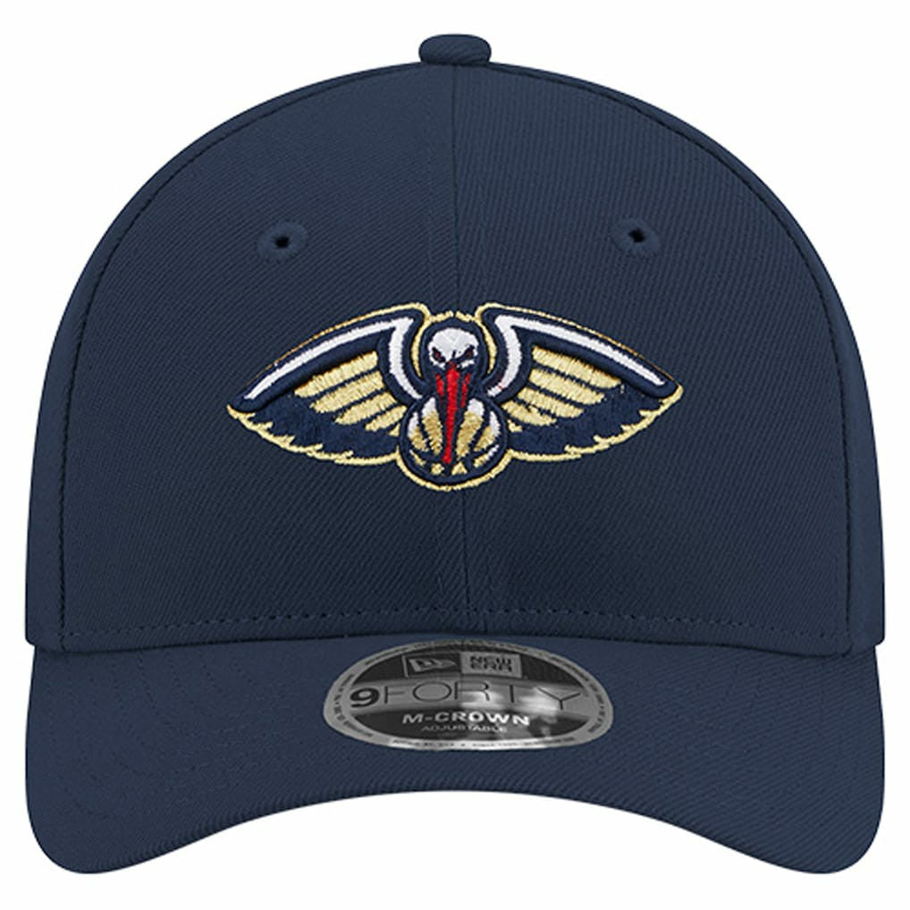 New Orleans Pelicans 9FORTY Stock M-Crown Adjustable Hat Navy
