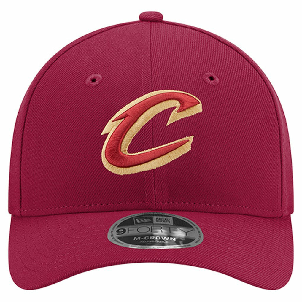 Cleveland Cavaliers 9FORTY Stock M-Crown Adjustable Hat Wine