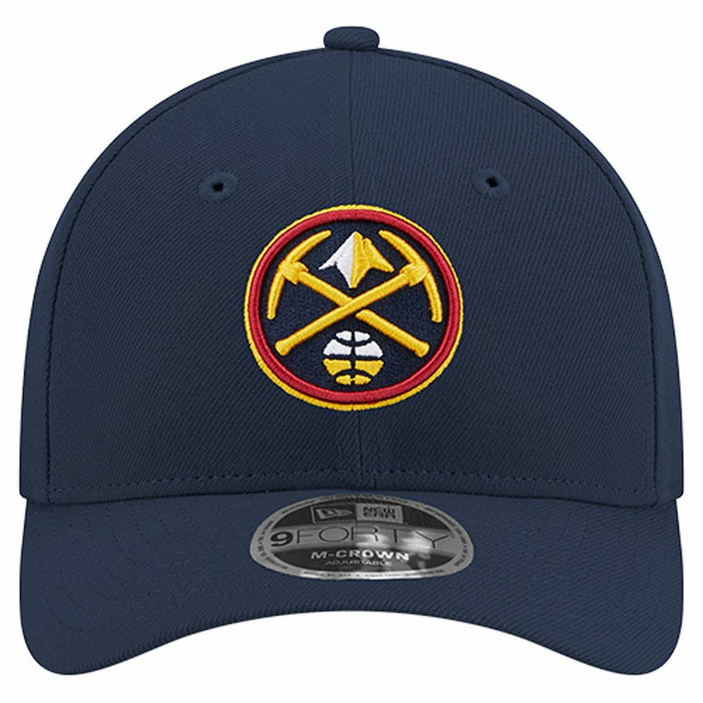 Denver Nuggets 9FORTY Stock M-Crown Adjustable Hat Navy