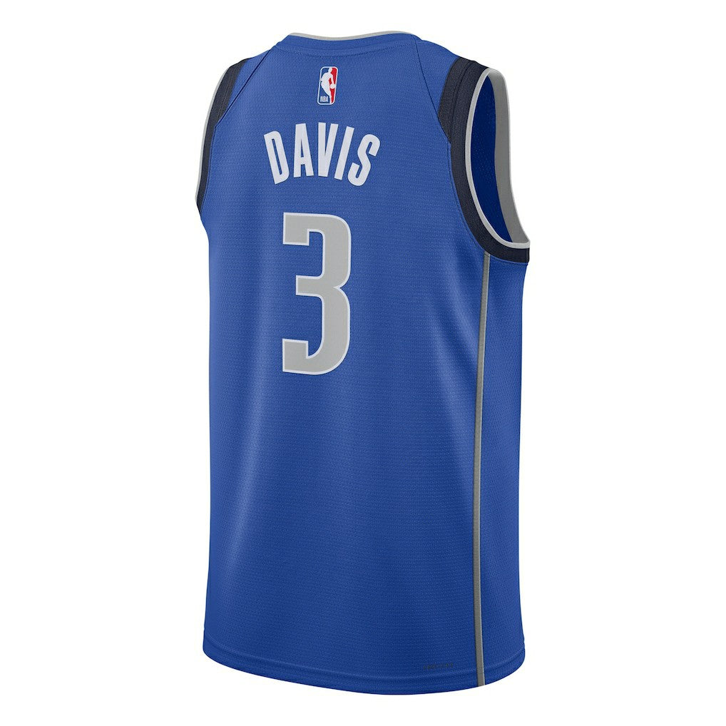 Anthony Davis Dallas Mavericks Unisex Swingman Player Jersey Icon Editi- Blue