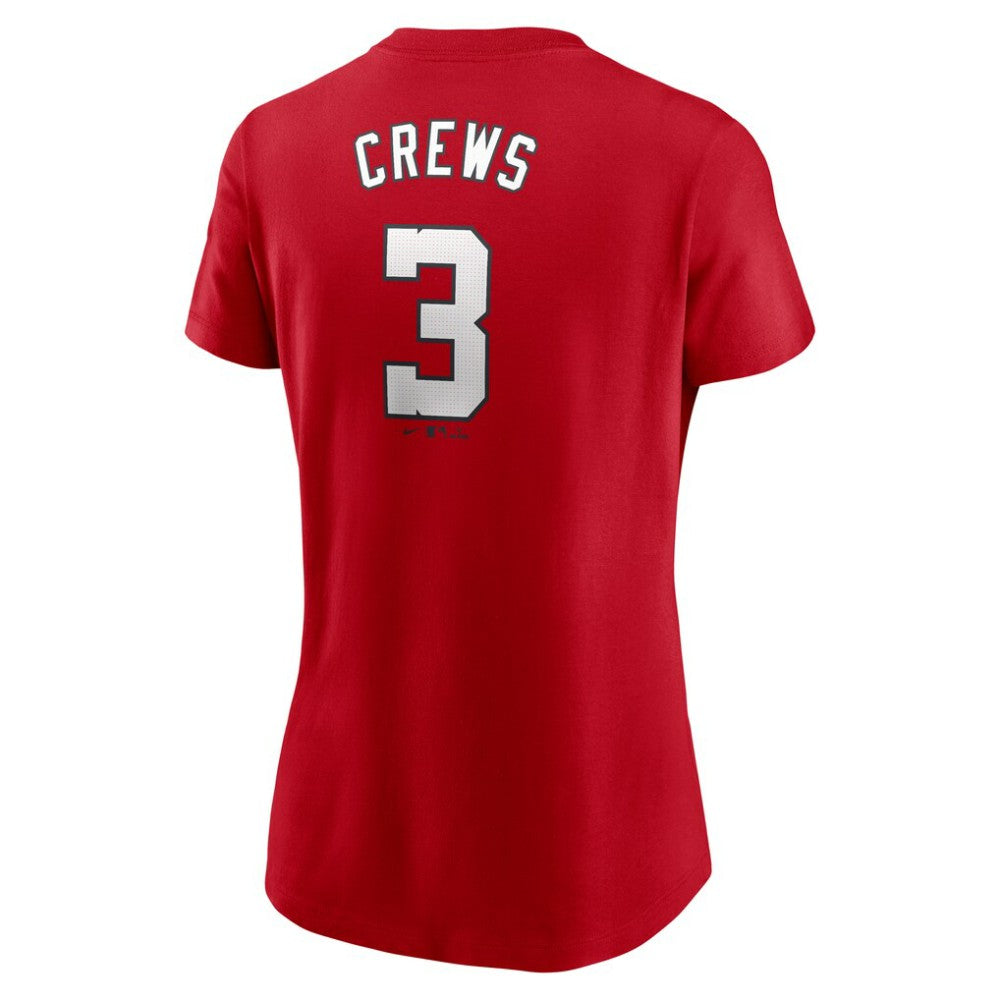 Dylan Crews Washington Nationals Nike Women's Cooperstown Collection Fuse Name & Number T-Shirt - Red T-shirts