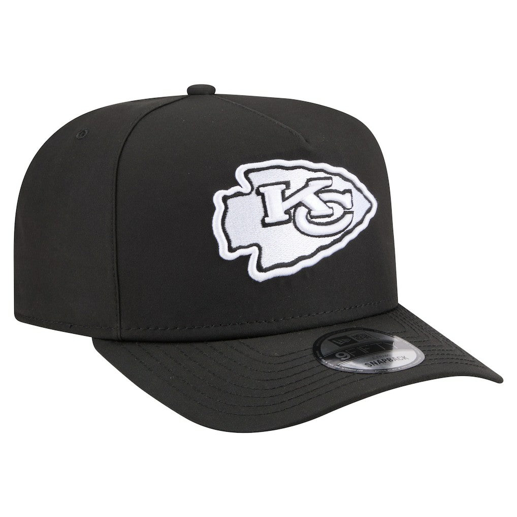Kansas City Chiefs New Era Gore-Tex A-Frame 9FIFTY Adjustable Hat Black