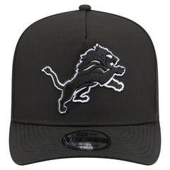 Detroit Lions New Era Gore-Tex A-Frame 9FIFTY Adjustable Hat Black