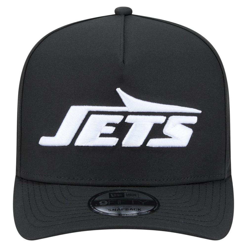 New York Jets New Era Gore-Tex A-Frame 9FIFTY Adjustable Hat Black