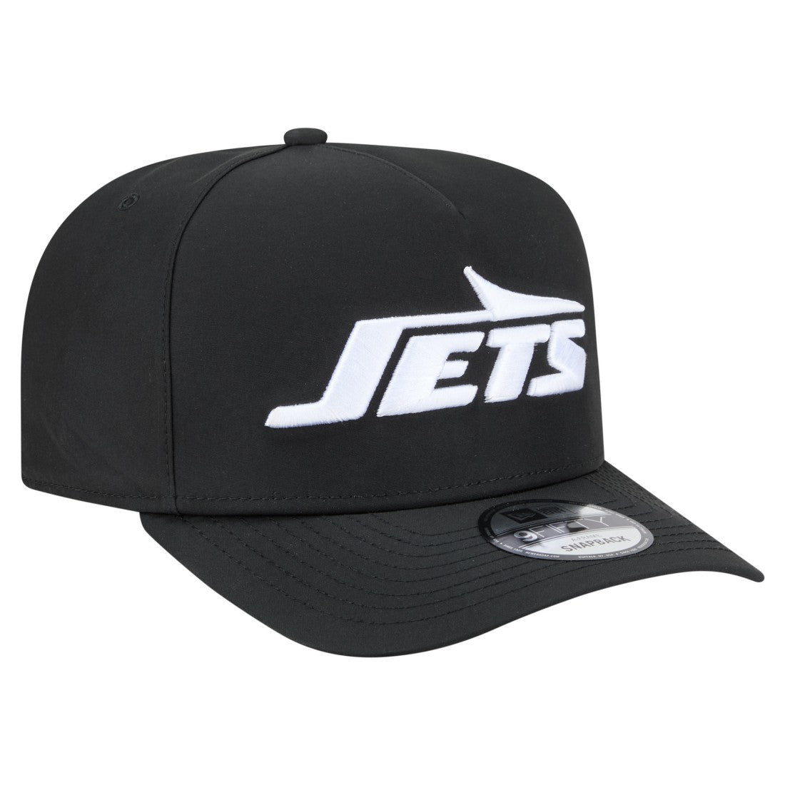 New York Jets New Era Gore-Tex A-Frame 9FIFTY Adjustable Hat Black