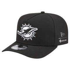 Miami Dolphins New Era Gore-Tex A-Frame 9FIFTY Adjustable Hat Black