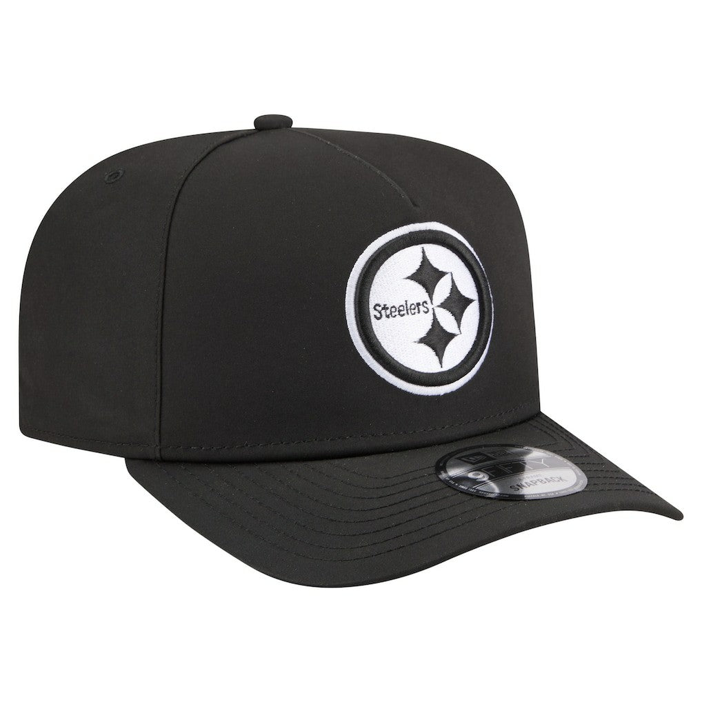 Pittsburgh Steelers New Era Gore-Tex A-Frame 9FIFTY Adjustable Hat Black